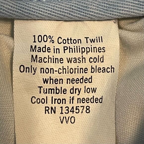 Vineyard Vines Club Short Light Blue Chino Knit Golf Flat Front Preppy 32 - Picture 7 of 8